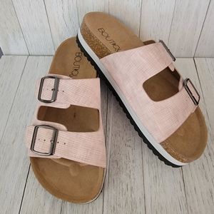 JULY 4TH SALE!!-CORKYS- BEACH BABE- BLUSH SLIDE ON SANDALS